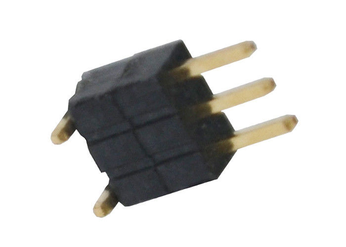 3 دبوس رأس صف واحد موصل 1.27mm عمودي جبل SMT نوع