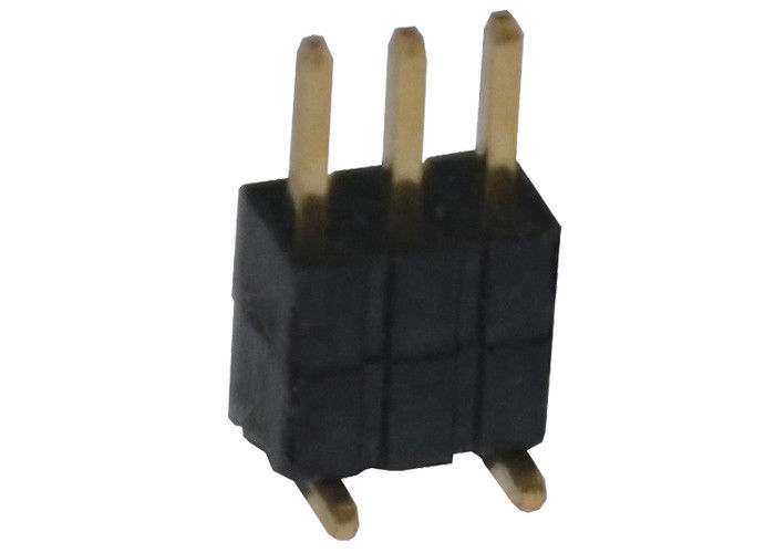 3 دبوس رأس صف واحد موصل 1.27mm عمودي جبل SMT نوع