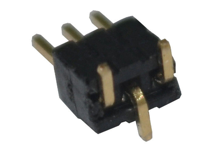 3 دبوس رأس صف واحد موصل 1.27mm عمودي جبل SMT نوع