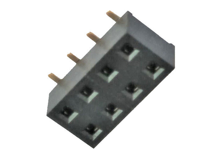 90 درجة أنثى دبوس رأس Connector2.54 مم صف مزدوج SMT سطح جبل رأس الدبوس