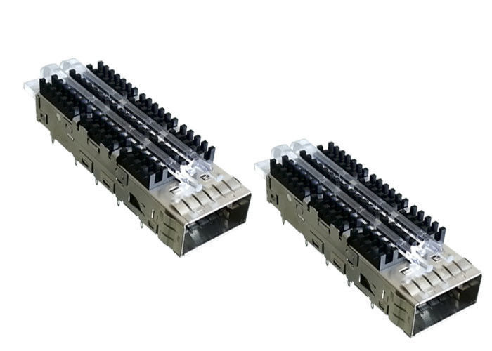 QSFP قفص قفص SFP موصل منفذ واحد لوحدة QSFP14 البصرية