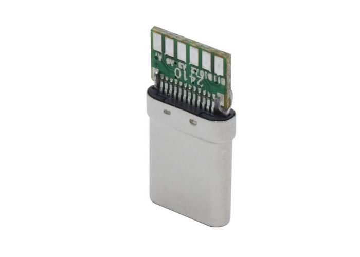 10 دبوس USB 3.1 نوع C موصل ذكر اللحيم دائم للهاتف المحمول